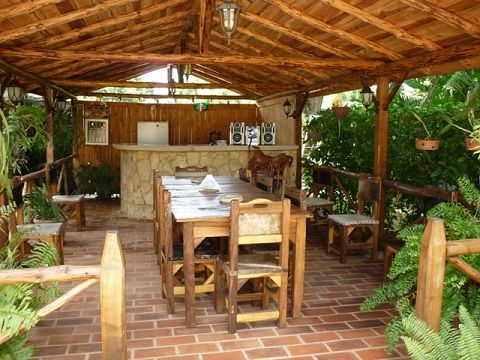 'Dining place by the pool' Casas particulares are an alternative to hotels in Cuba. Check our website cubaparticular.com often for new casas.